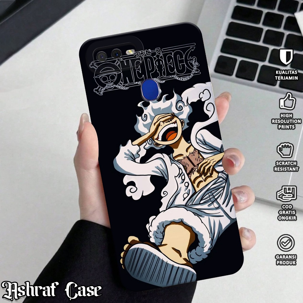 Softcase Hp For Oppo A5S / A12 / A11K / A7 [ BR - LUFFY ] - Case Hp For Oppo A5S - Kesing Hp For Opp