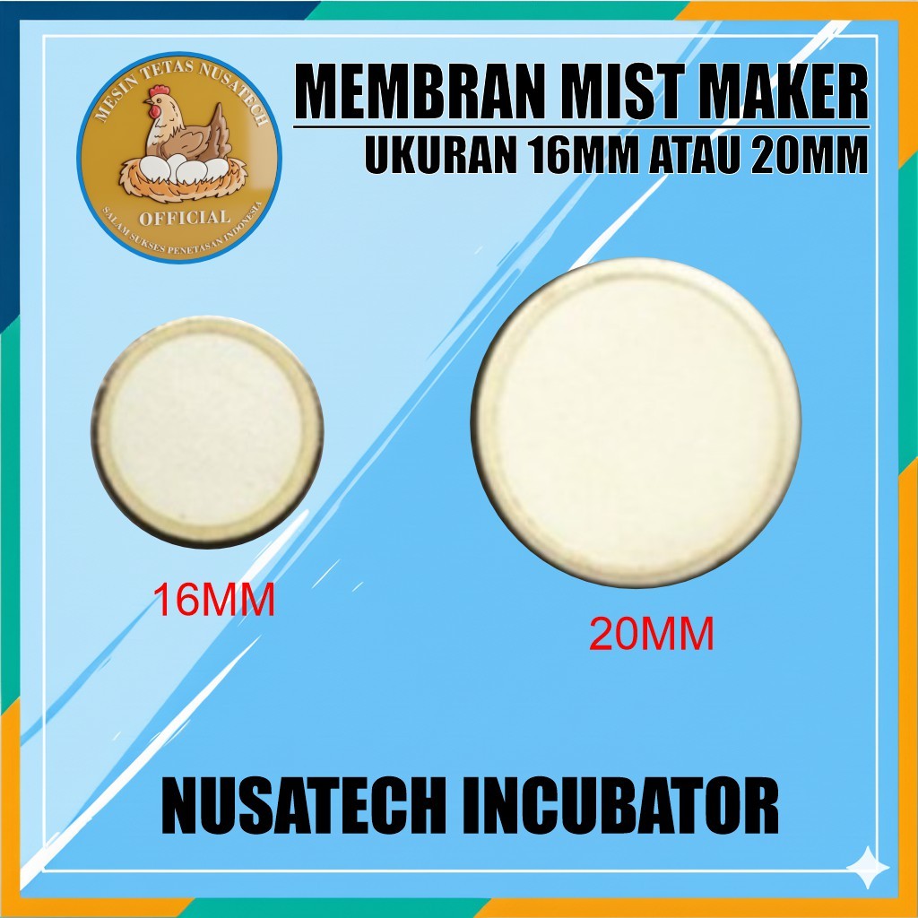 Membran Mist Maker 20MM atau 16MM