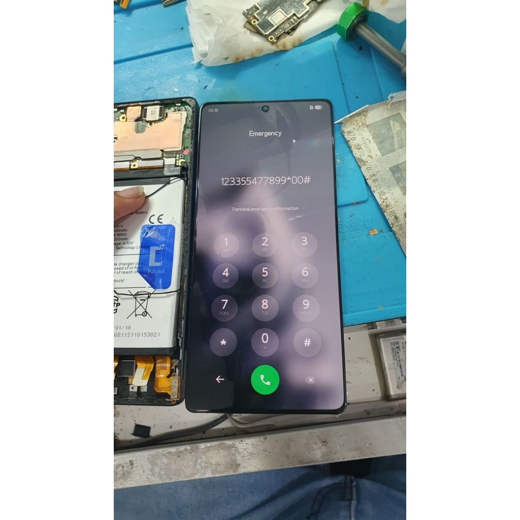 Lcd infinix note 50/note 50 pro 4g/ ori copotan 100% tested