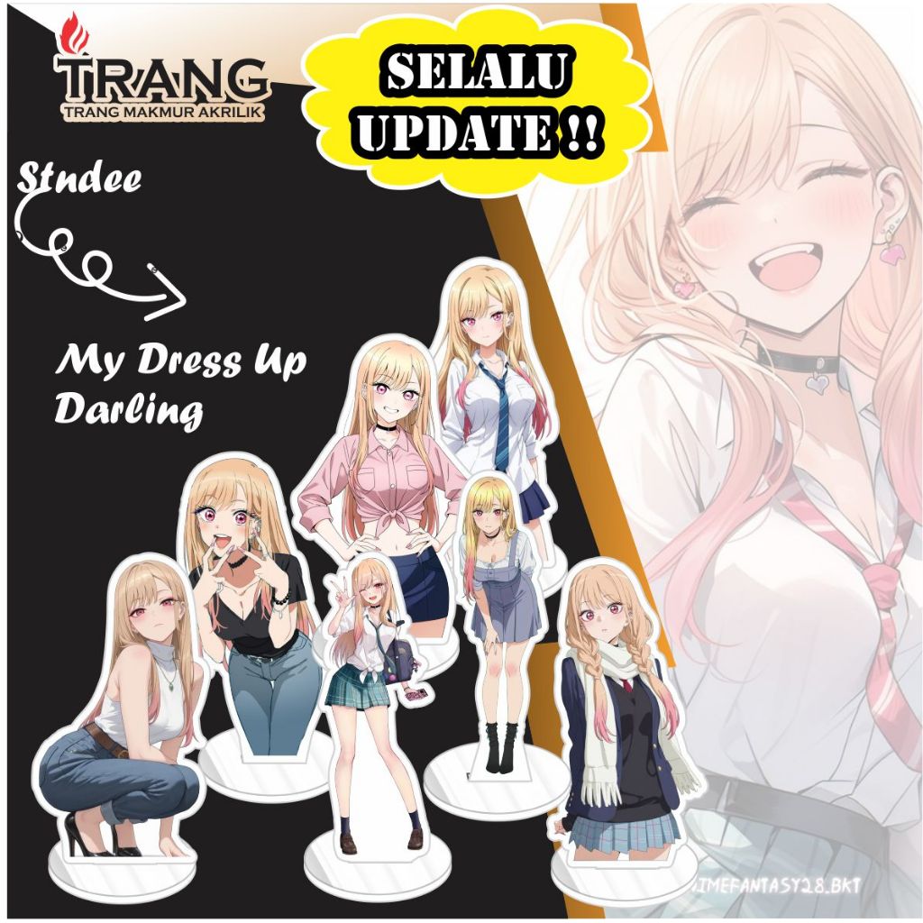 Standee Figure Akrilik Marin Kitagawa Sono Bisque Doll / Standing Action figure Acrylic Marin Kitaga