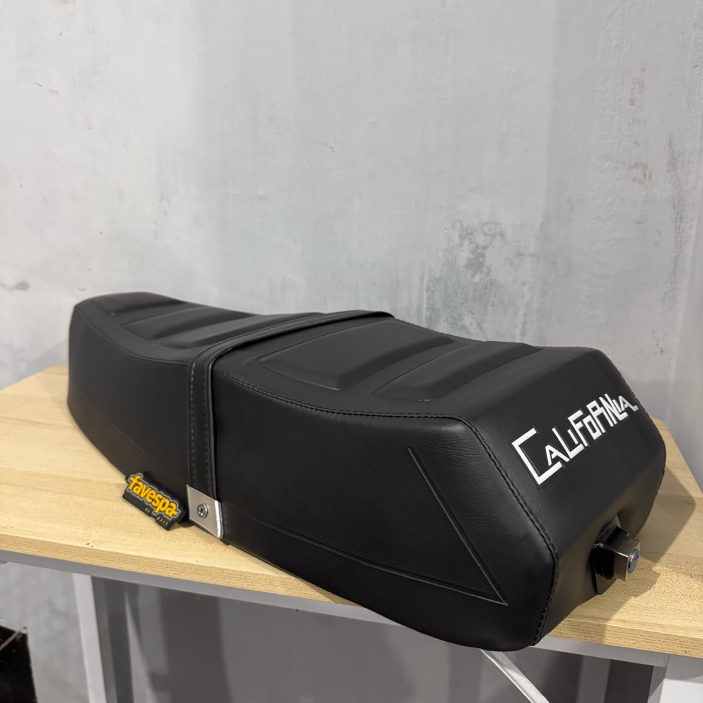 Jok California Vespa Super Sprint PX Strada Original MG Komplit Kunci