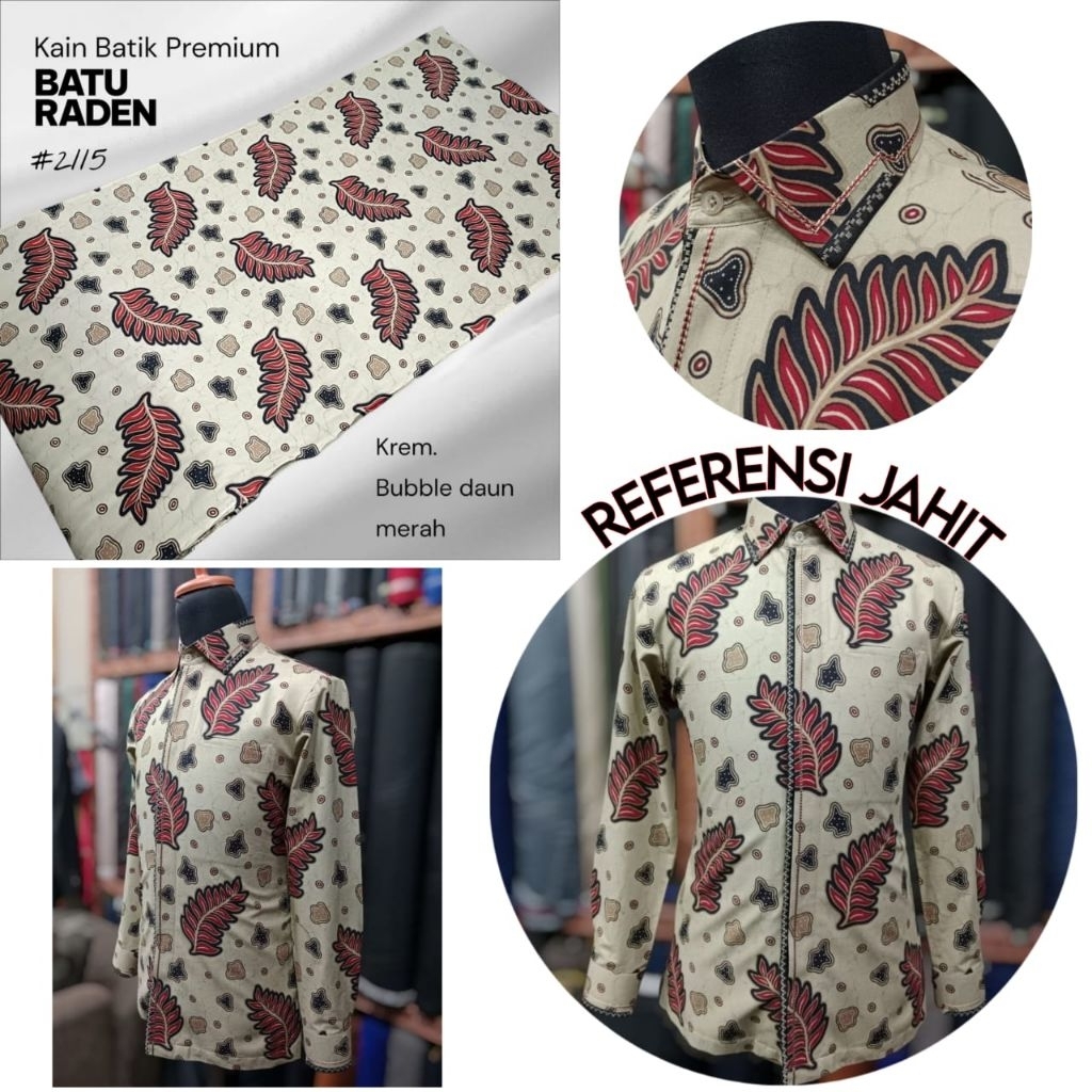 BAKAL KEMEJA KAIN BATIK KATUN 100% ORIGINAL BAHAN KAIN BATIK KATUN PREMIUM by BATU RADEN HIGH QUALIT