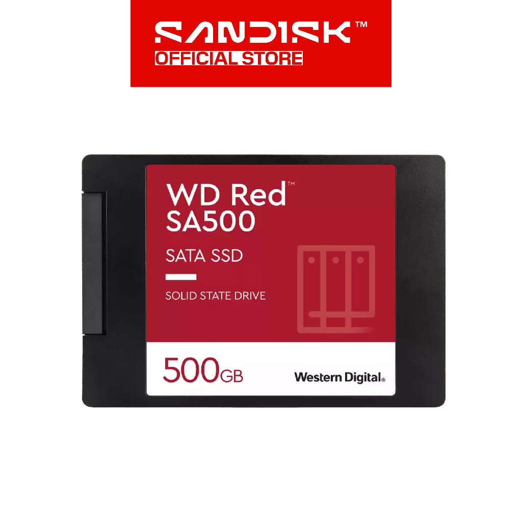 WD Red SA500 NAS SSD 500GB / 1TB / 2TB  / 4TB SATA III