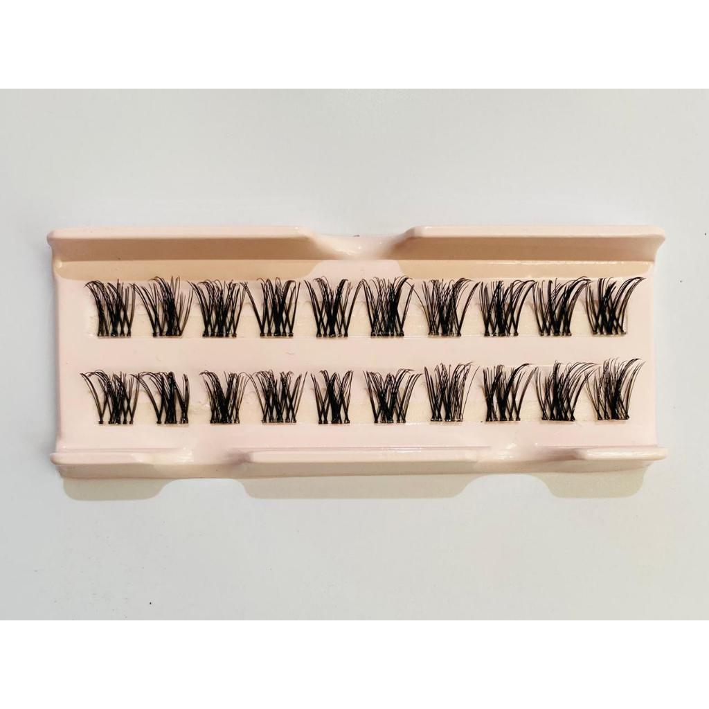 MILITE Bulu Mata V04 Korean Style Bulumata Palsu - Eyelash Extension Riasan Bulumata Tanam