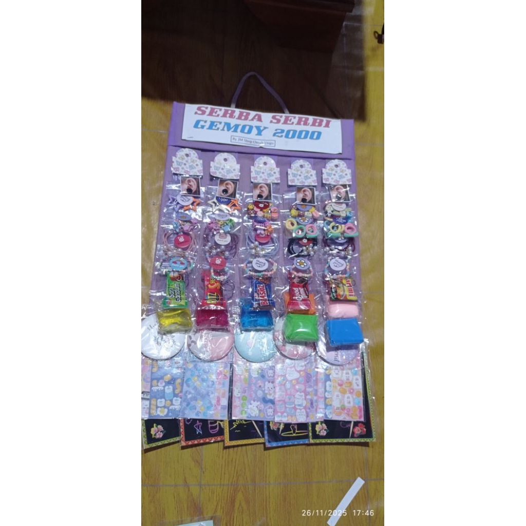PAKET USAHA RENCENGAN SERBA 2000 AKSESORIS, MAINAN & ATK
