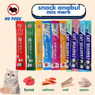 Sweetiepie 800gr SNACK KUCING LING LING  Snack Kucing 40 Pcs Cemilan Kucing Bergizi Cat Snack Creamy