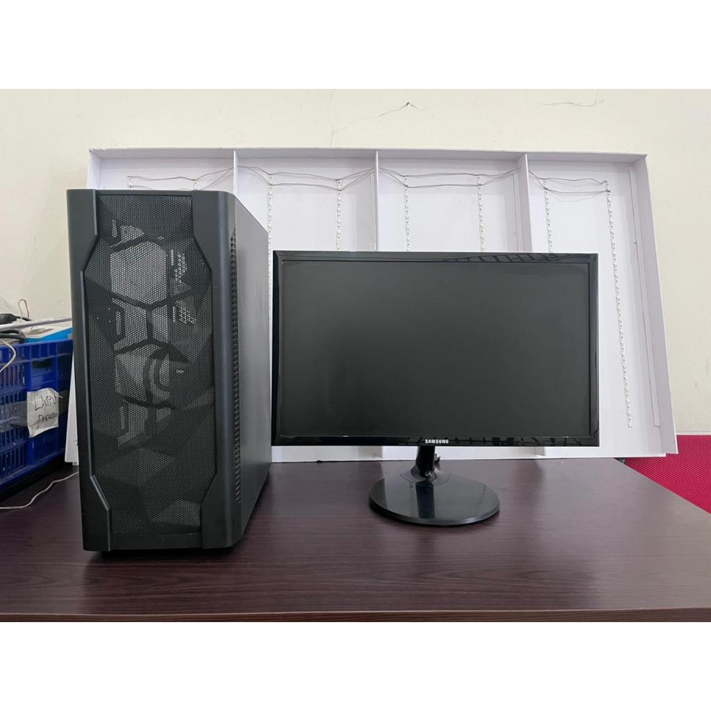 Komputer Rakitan Full Set Monitor dan CPU