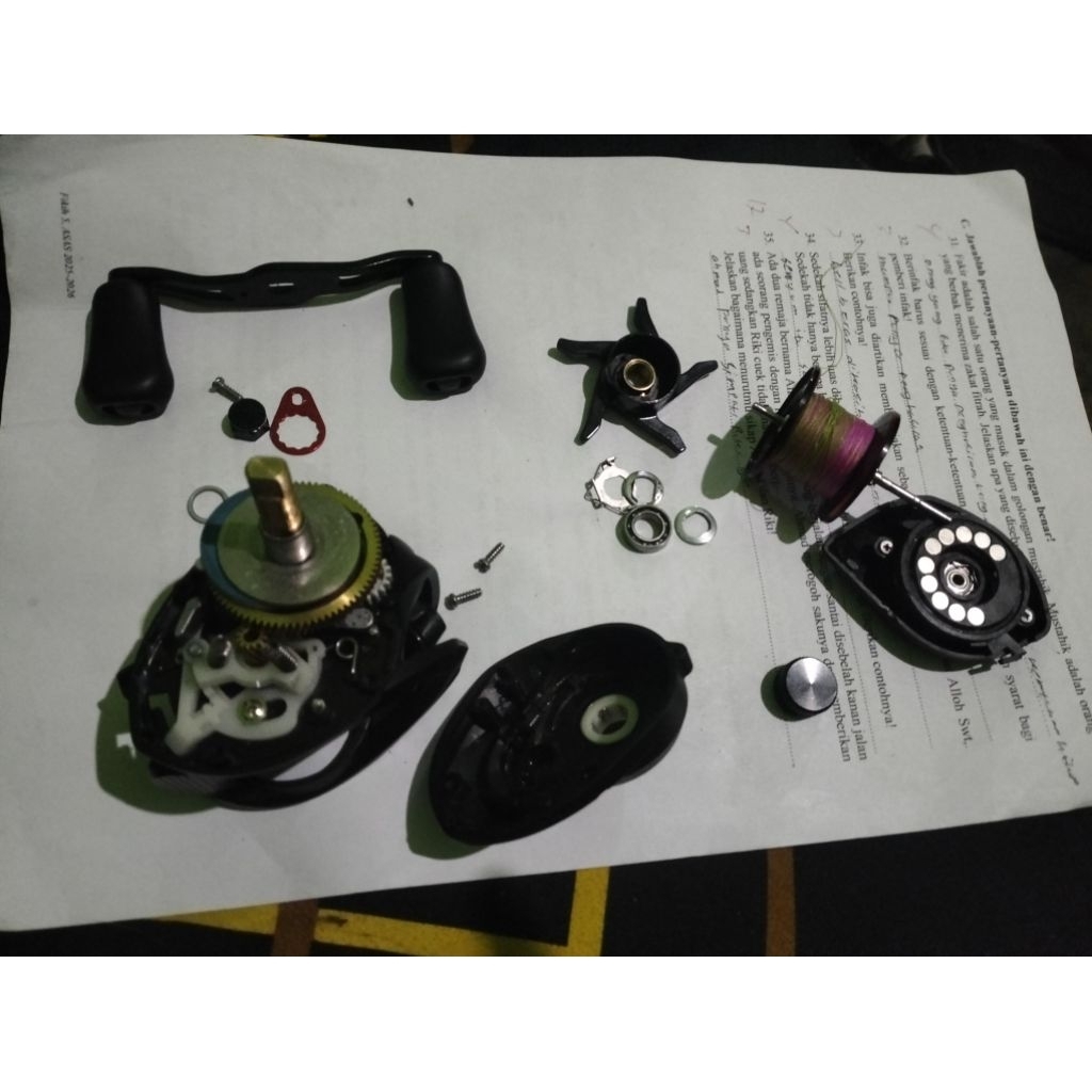 sparepart zoroo brave (second)reel bc paketan