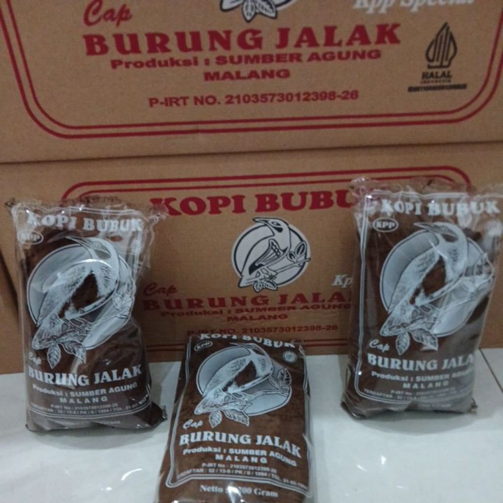 Kopi Bubuk Jalak / Kopi bubuk cap jalak / Kopi asli malang