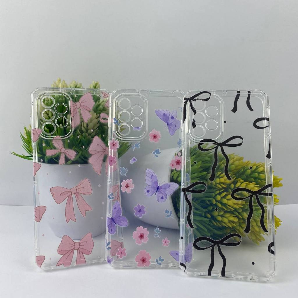 CASING CASE HP CLEAR BENING MOTIF PITA ANDROID OPPO A54/ OPPO A9/ OPPO A16/ OPPO A5