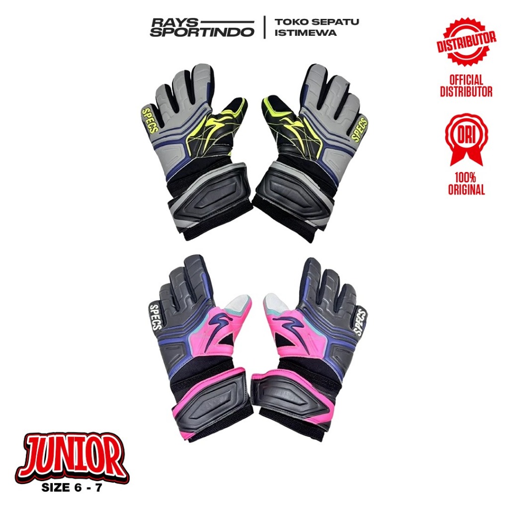 SARUNG TANGAN KIPER ANAK SPECS XPONENT 2 GK JR GLOVES ORIGINAL