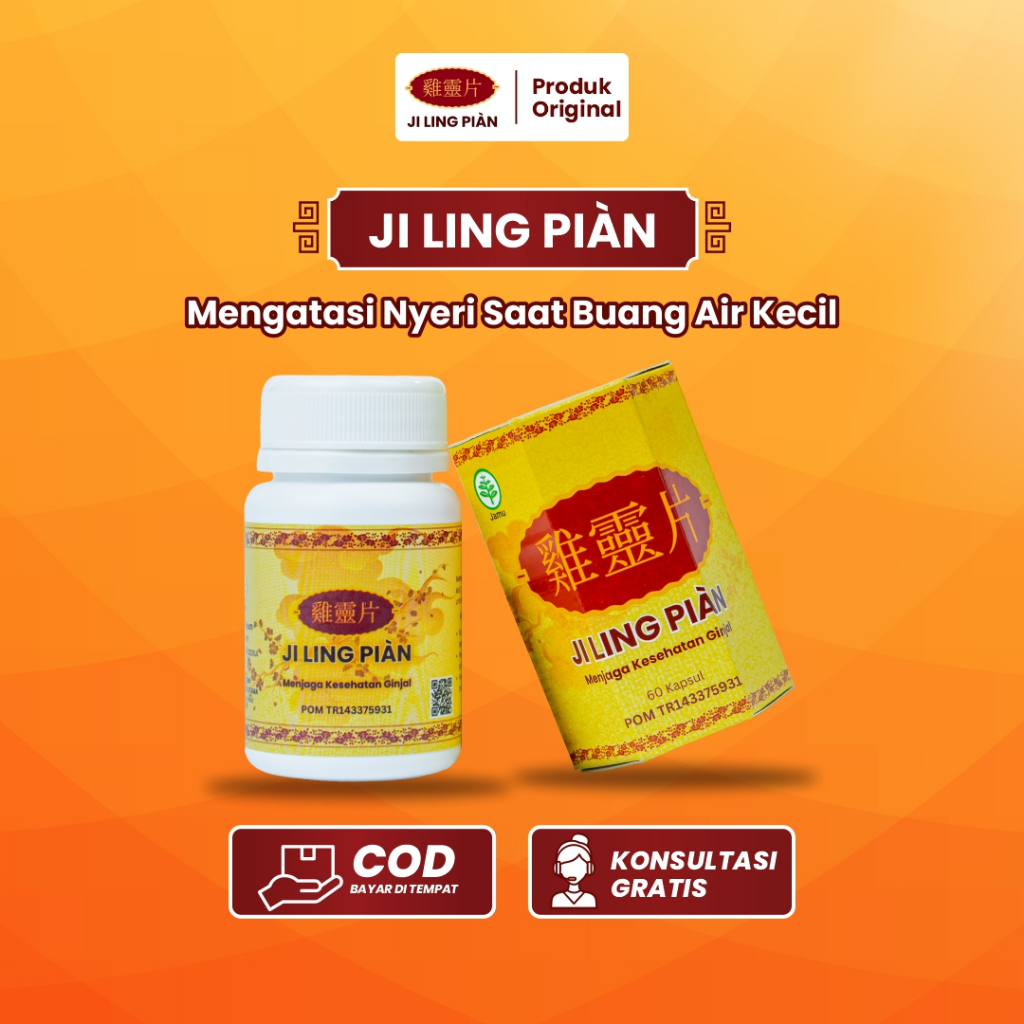 Ji Ling Pian Kapsul ISK Herbal Alami