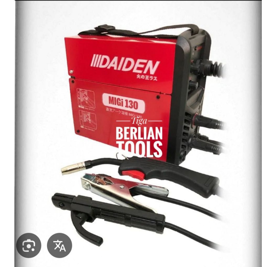 DAIDEN MIGi 130 Travo Mesin Las MIG MAG TIG MMA Argon Stainless