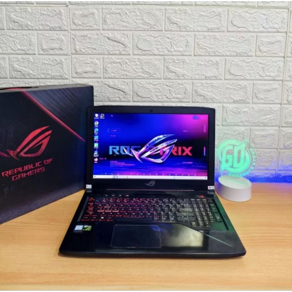 ASUS ROG STRIX GL503GE Gaming Desain i7