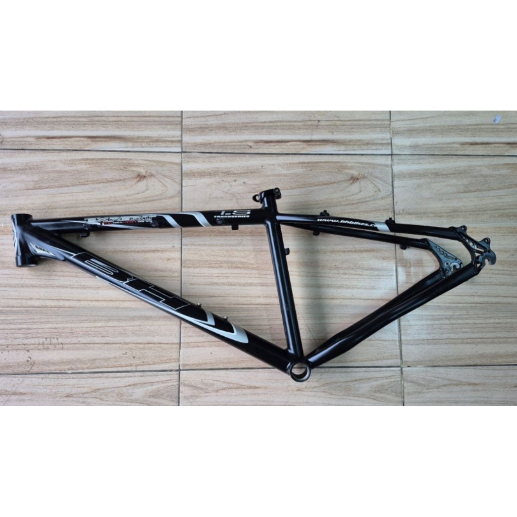 Frame Sepeda MTB HARDTAIL BH T-S EXPERT 26" Size S Oversize Alloy Black Original Second Mulus