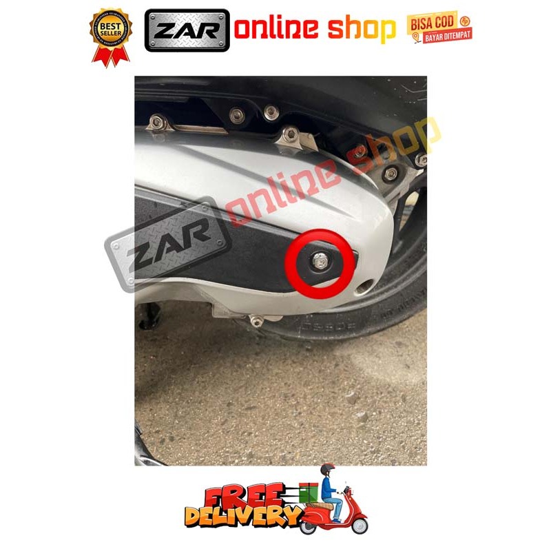 BAUT AIRDUCK COVER CVT ( 1 BAUT ) MODEL SPIRAL PCX 160 STYLO ADV VARIO 160 150 LOKAL CBU NEW OLD ABS