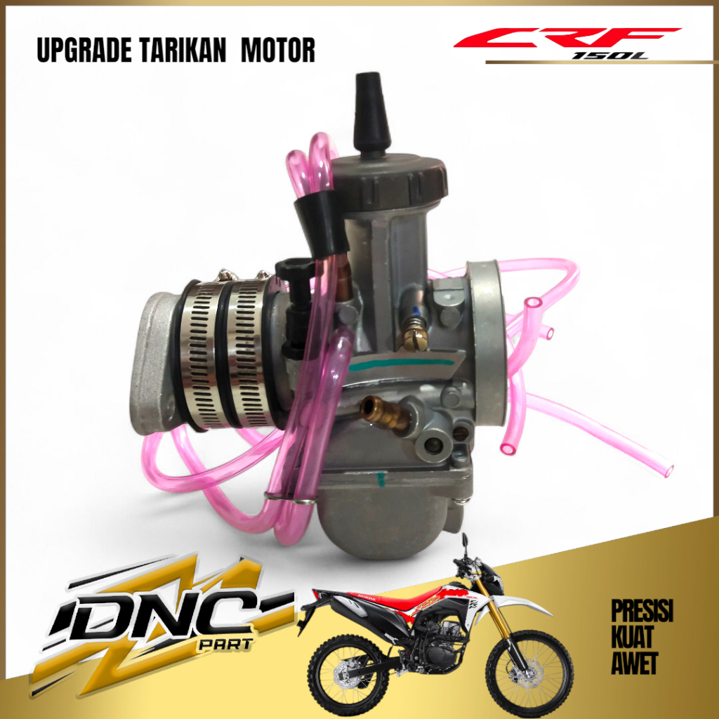 PAKET KARBU BESAR PWK42 + INTAKE CRF RACING - UPGRADE TENAGA MAKSIMAL