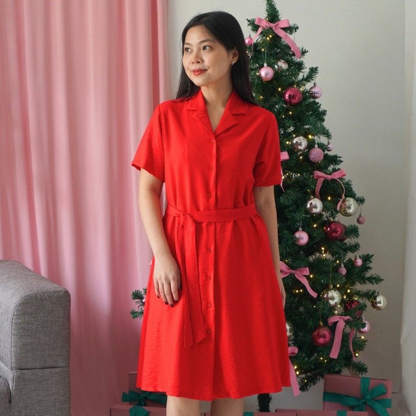 Kultur at Home - Night Dress - Daster Kancing Baju Hamil Rayon Katun