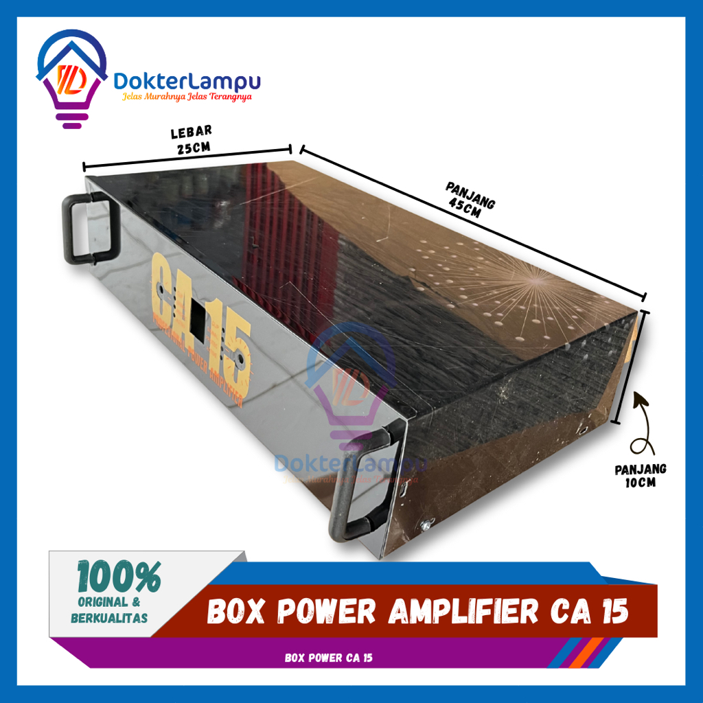 BOX POWER AMPLIFIER SOUND SYSTEM USB CA15 CA MINI