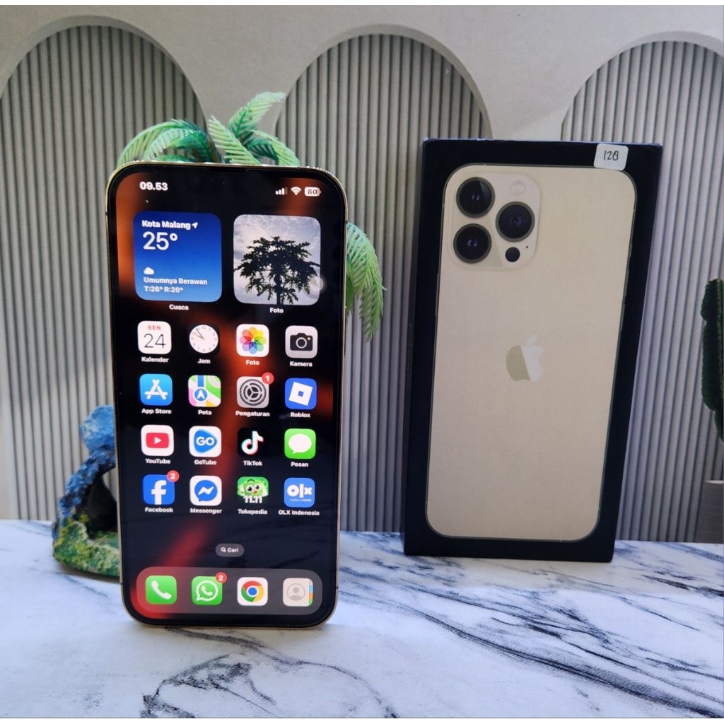 IPHONE 13 PRO MAX - 128GB || SECOND / BEKAS