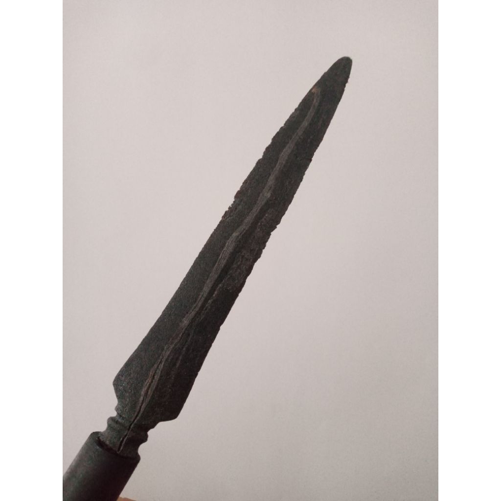 Tumbak Biring Pamor Miring (sepuh)