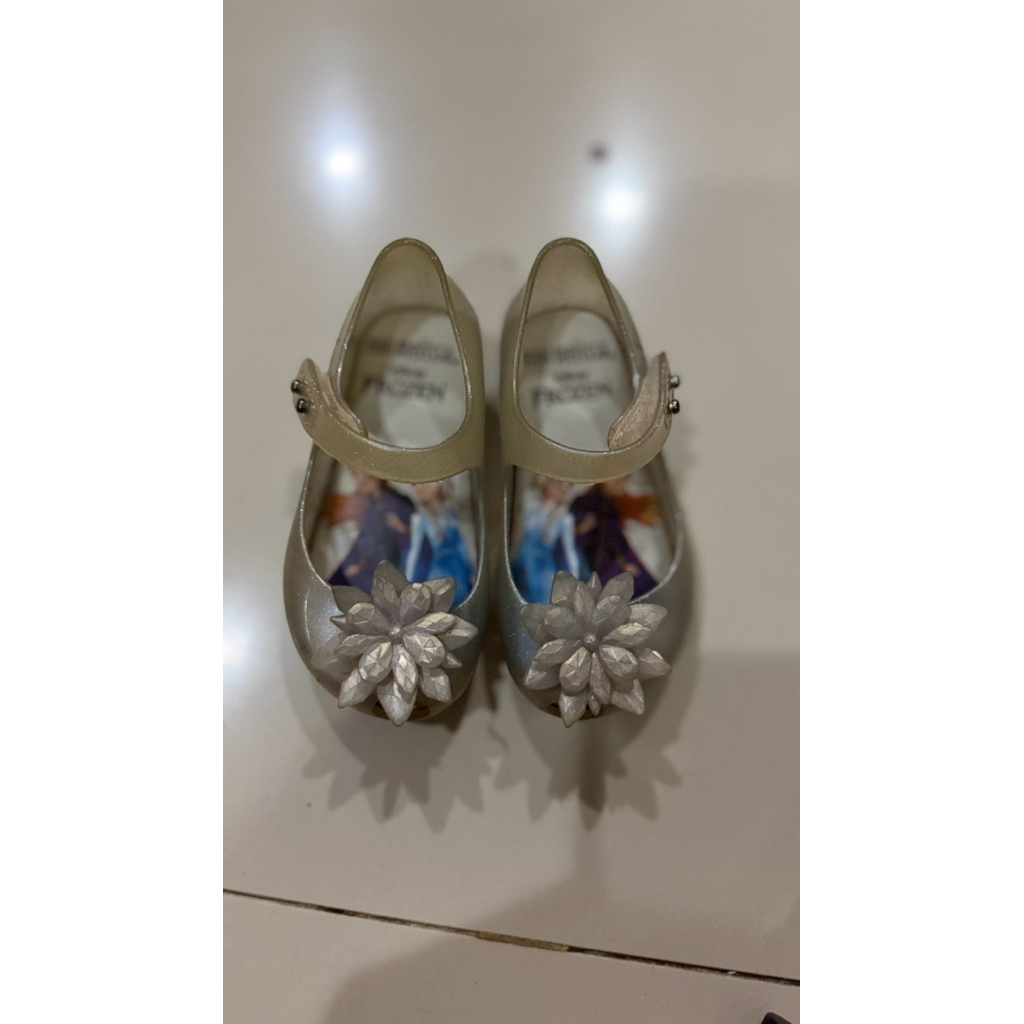 sepatu anak mini melissa frozen size 19
