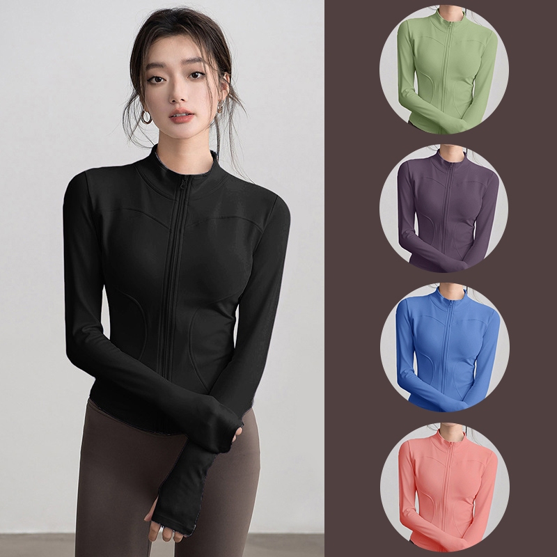 Baju Olahraga Wanita Baju Gym Wanita Jaket Olahraga Wanita  Jaket Jumbo Running  Gym Fitness Tenis G