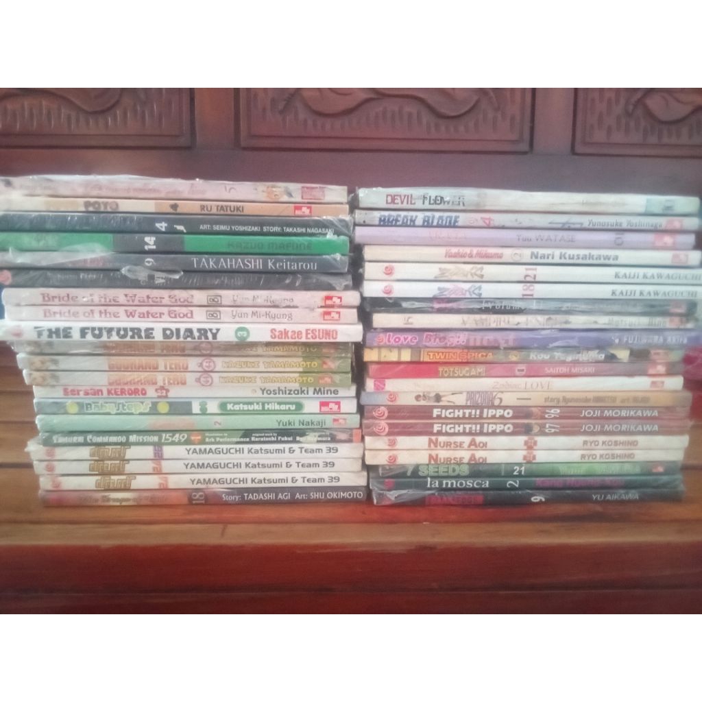 Komik untuk bacaan bebas pilih