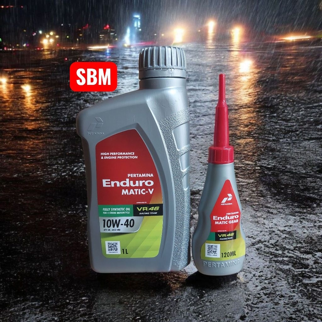 Paket Oli Enduro Matic-V (1L) & Enduro Matic Gear