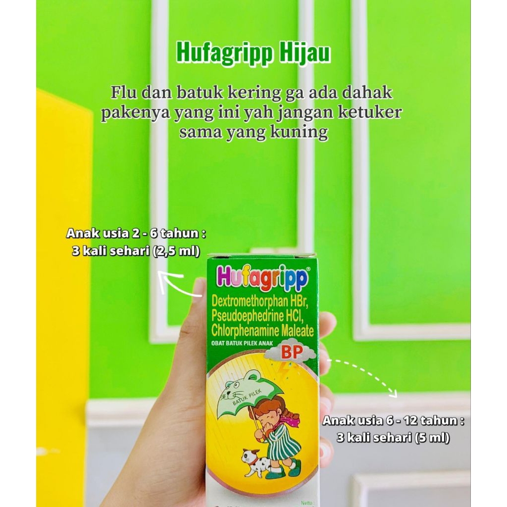 Hufagrip Batuk Pilek Tidak Berdahak 60Ml