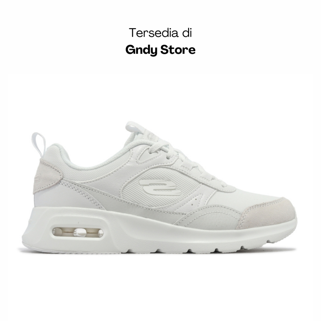 Sepatu Sneakers Wanita Skechers Air Court 150075/WHT White Women