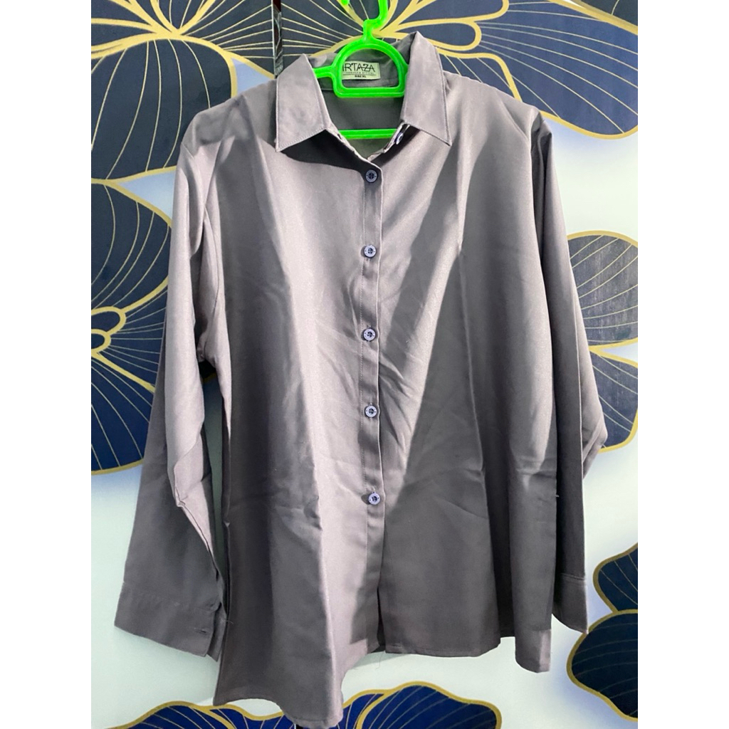 PRELOVED KEMEJA MAUVE