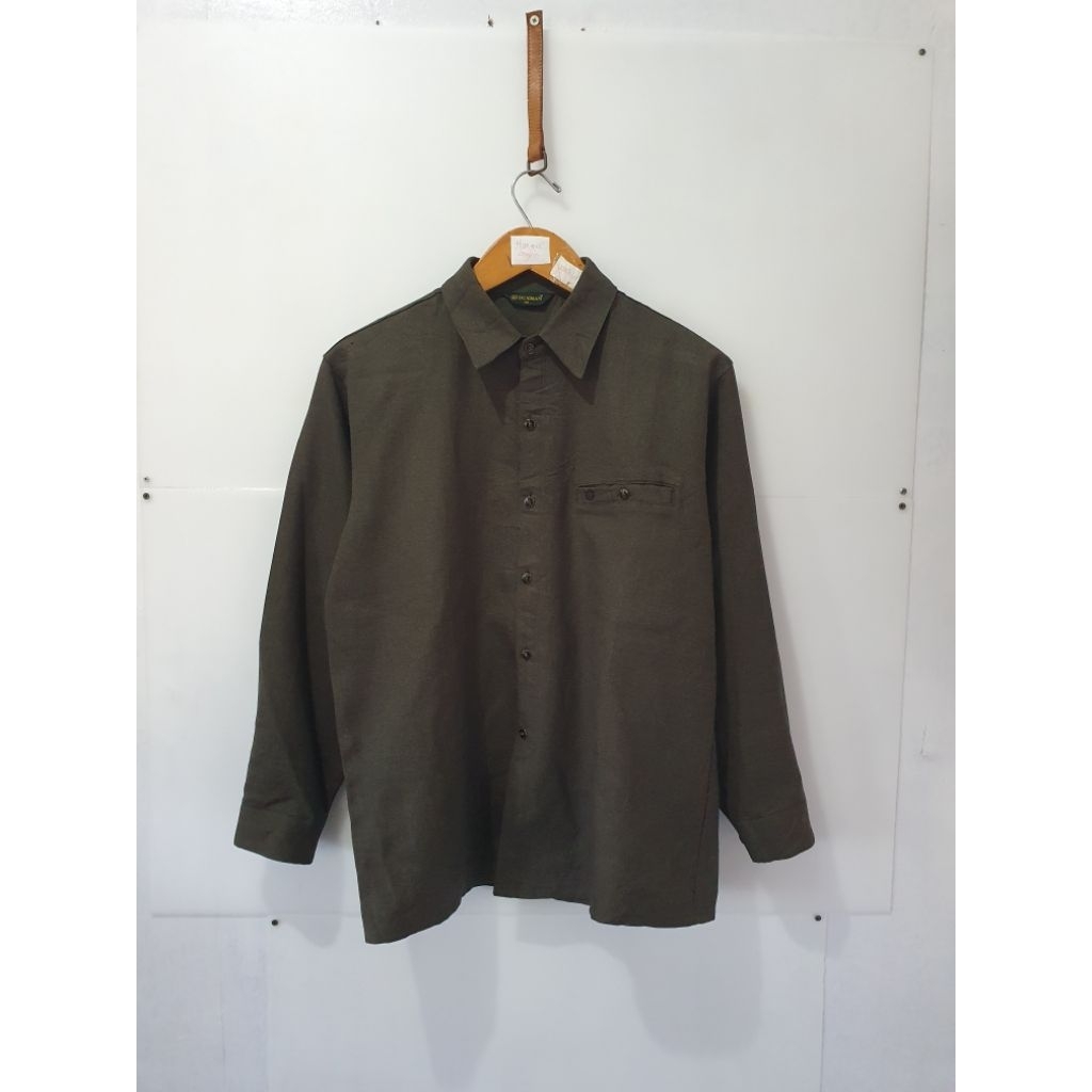 Kemeja Olive Green Duxman