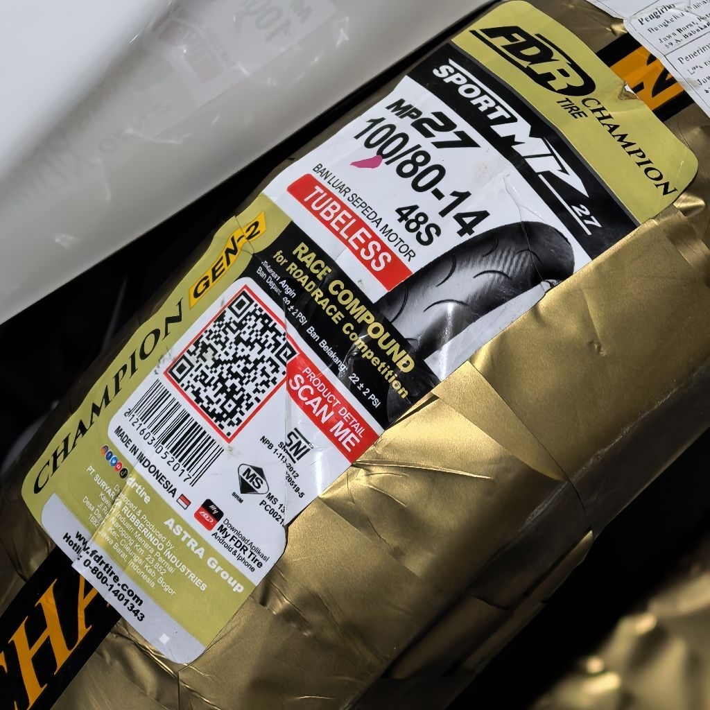 FDR MP 27 100/80-14 2025