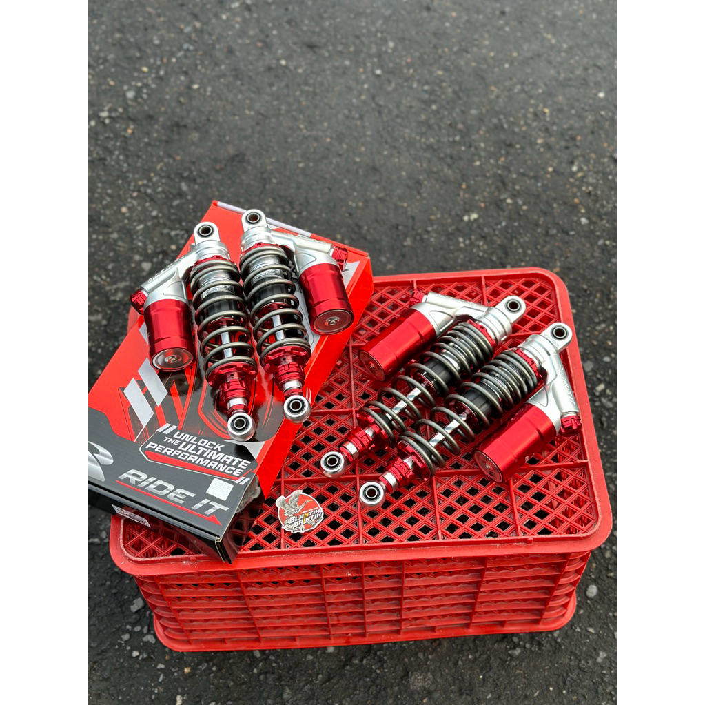 shock belakang ride it gpseries gp series 277 288 ukuran 280 320 fizr cb gl100 skok ride it rdc dobl