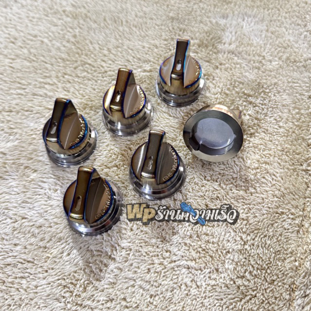 knob puteran kunci kontak motor keyless titanium universal