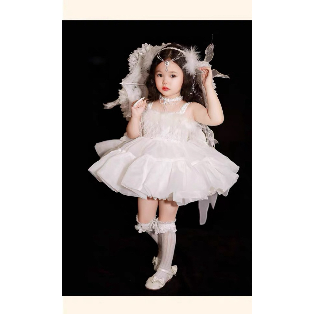 Dress Lolita Anak-anak (CS008) | Baju Anak Perempuan | Dress Lolita | Dress Anak-anak | Dress Pesta 