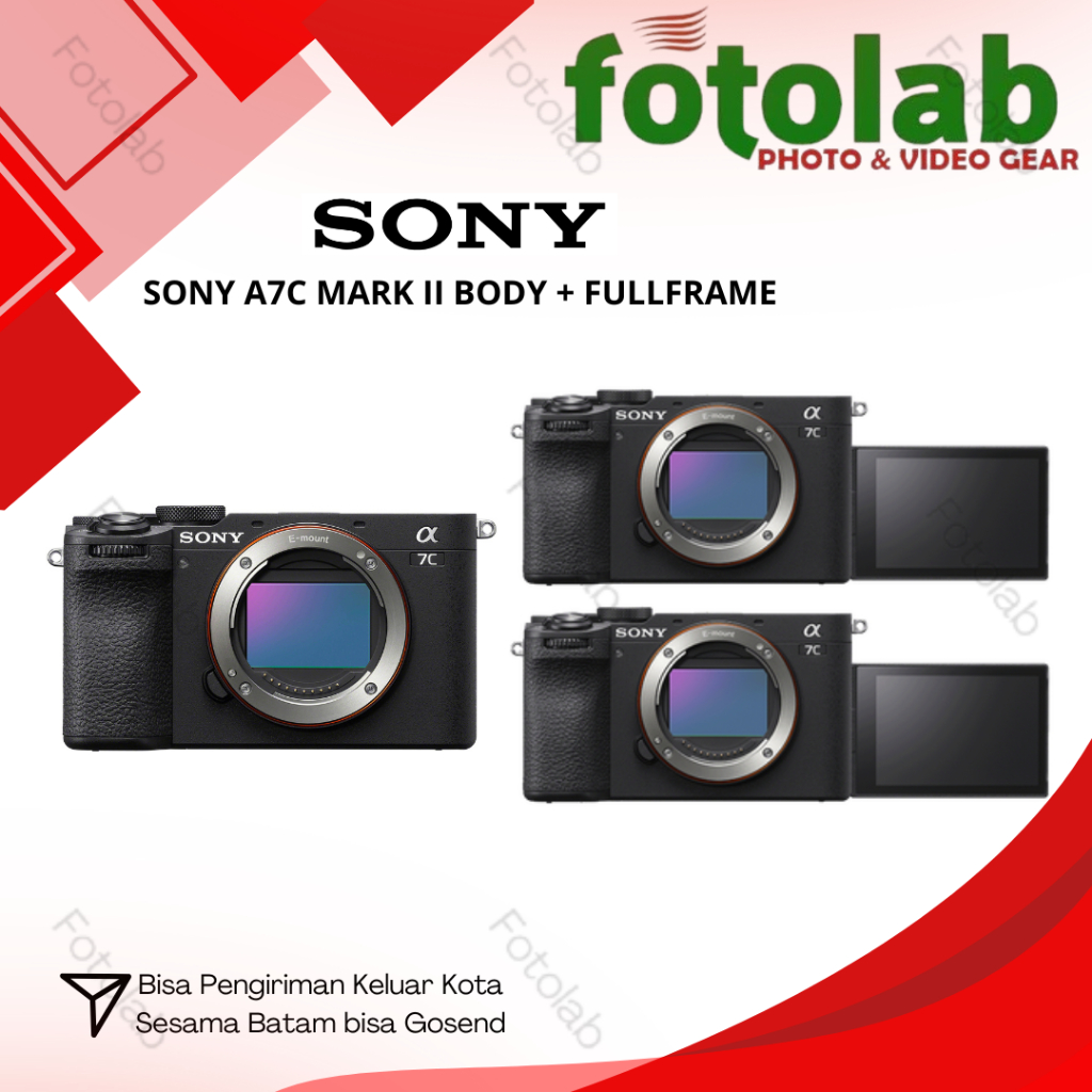 SONY A7C MARK II BODY ONLY - KAMERA SONY A7C MARK II BO