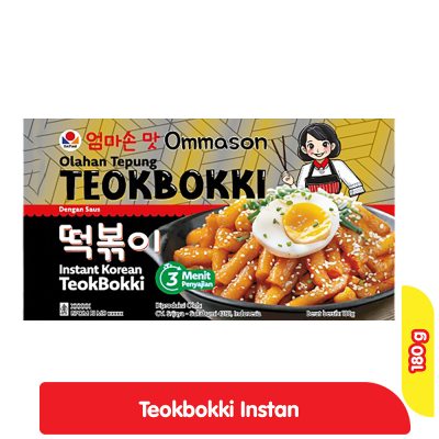 Ommason Teokbokki Instan Korea 180 g