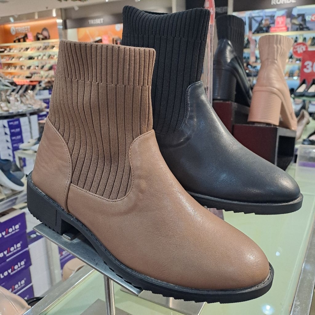 sepatu boots wanita laviola