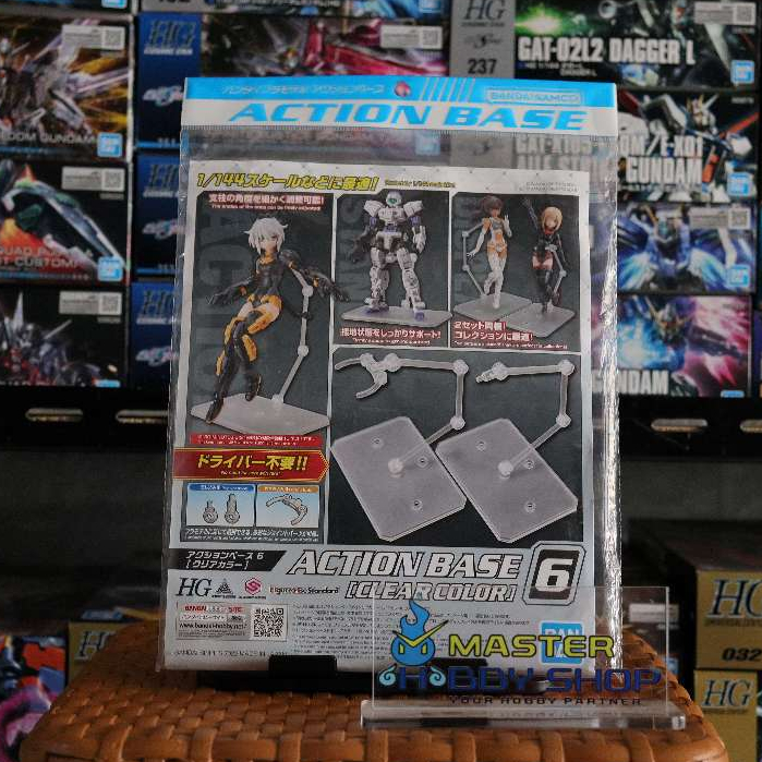 Bandai Action Base 6 Clear