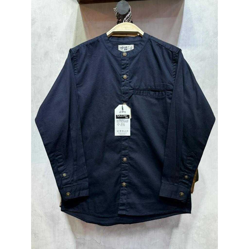 SAJUAK KIDS Baju Koko Sajuak Anak (3-15 Tahun) Lengan Panjang || Baju Koko Anak || Kemeja Koko Anak 