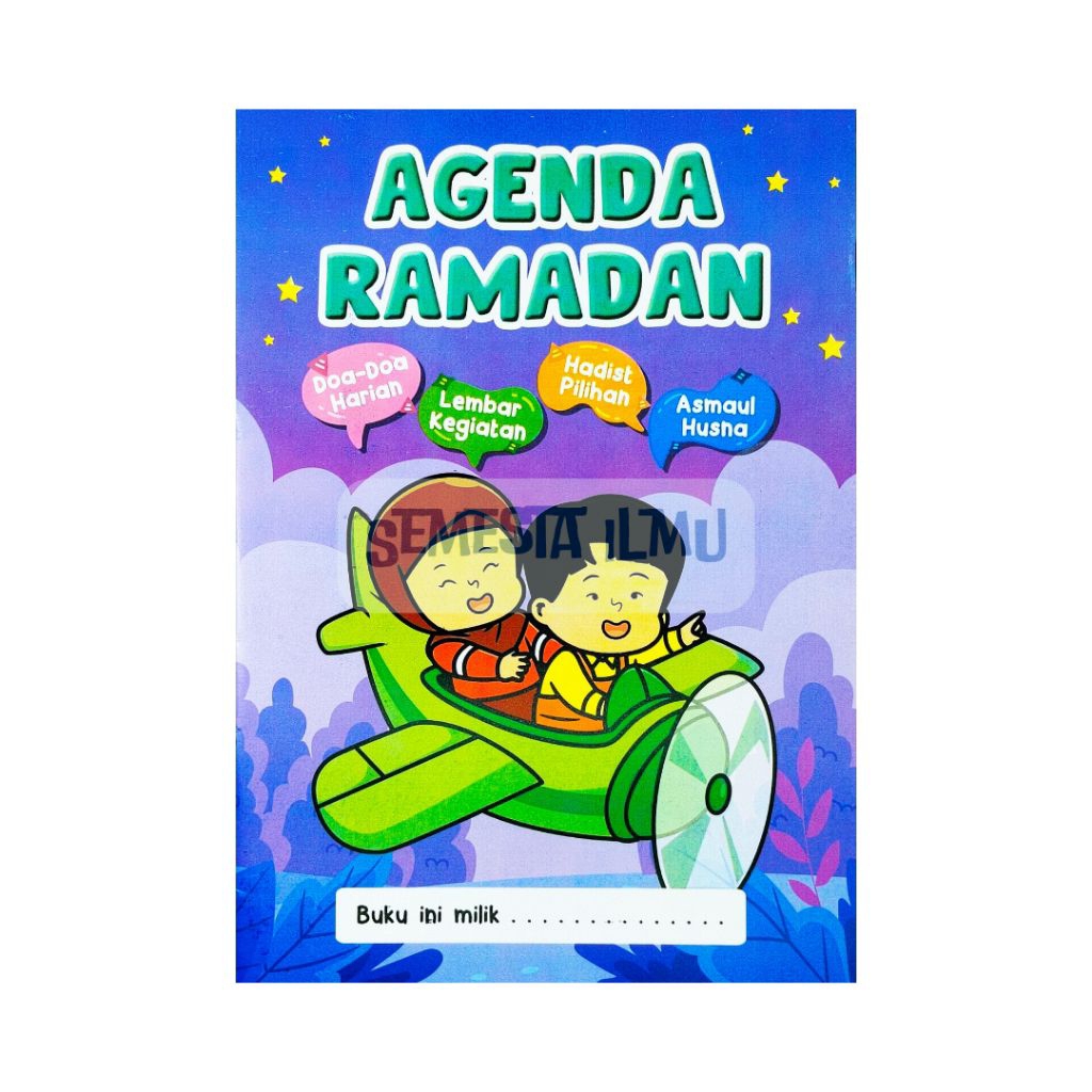 Buku Aktivitas Anak TK Paud Agenda Ramadhan Bintang Pendidikan
