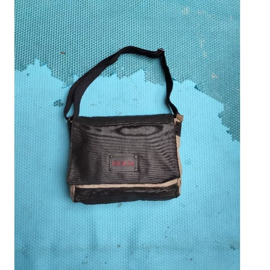 Messenger bag/Selempang/Tas Pria Cowok/Tas Kerja Kuliah Sekolah/Tas Harian Daily/Tas Laptop Second O