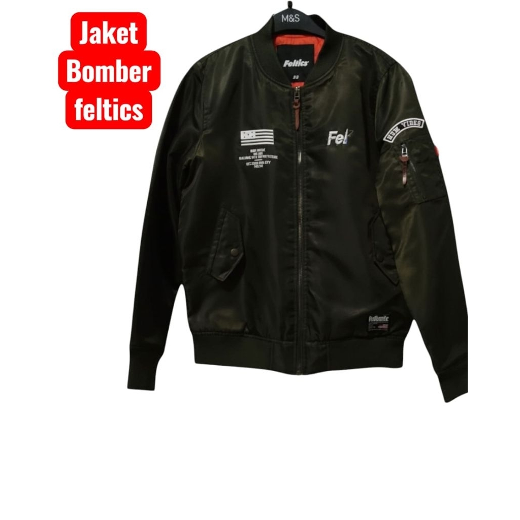 Jaket Bomber feltics