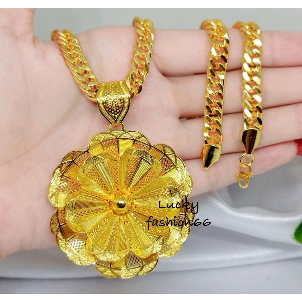 Kalung set bunga kendari