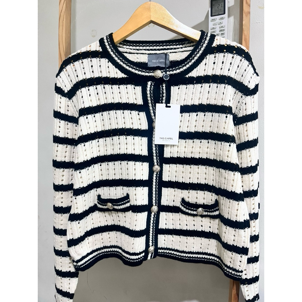 New This Is April Cardigan