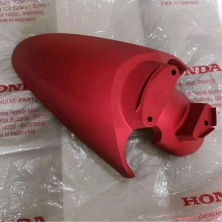 FENDER FRONT Spakbor depan scoopy new 2025 merah doff original