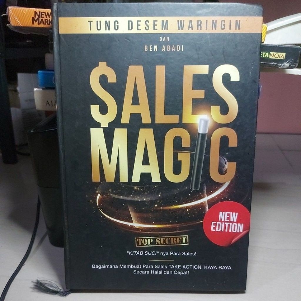 Buku SALES MAGIC by Tung Desem Waringin Ben Abadi Top Secret Kitab Sucinya Para Sales