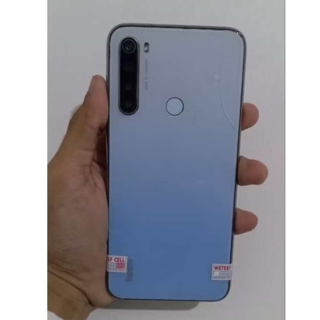 Termurah XIAOMI REDMI NOTE 8 RAM 4/64GB EX RESMI XIAOMI SECOND FULLSET NO MINUS